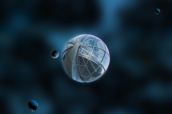 Creation of space: Step 3